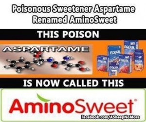 aspartame poison